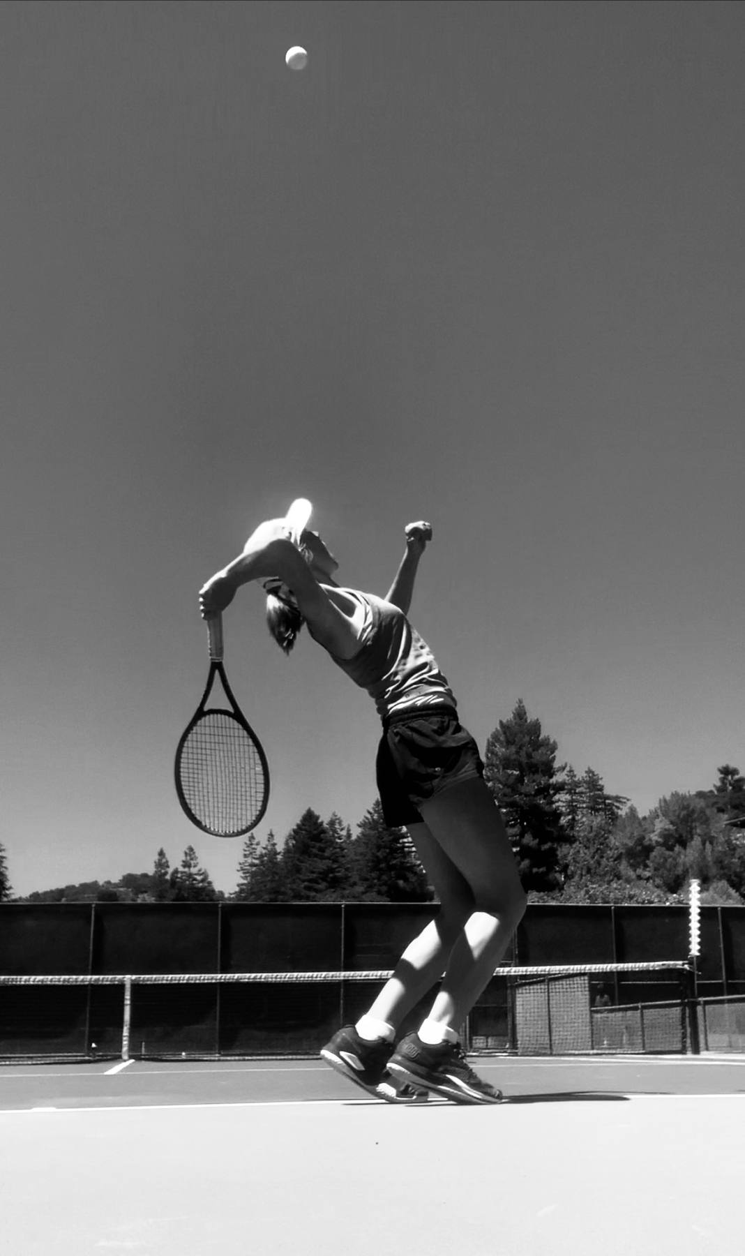 Tennis serve